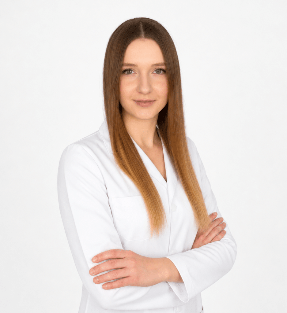 Izabela Nowakowska
lekarz w trakcie specjalizacji
z dermatologii i wenerelogii